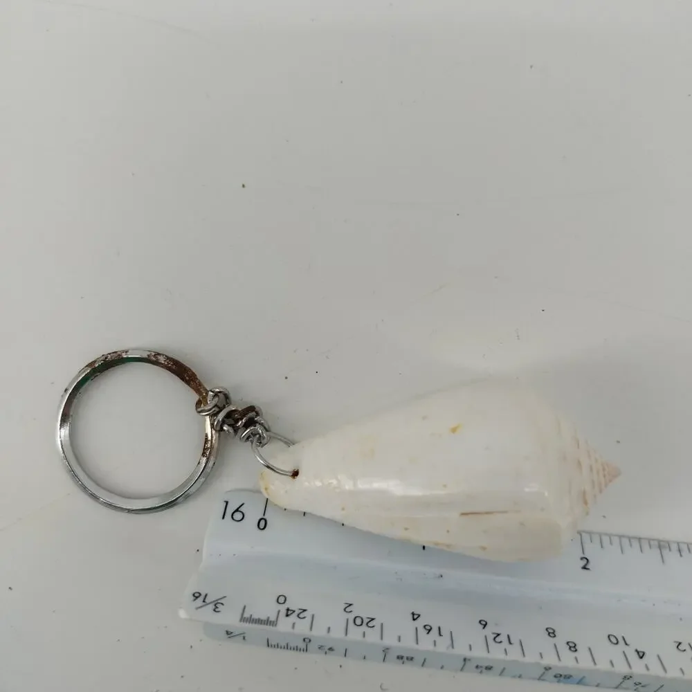 Sheshell Key Rings Lot Keychain Lot of 9 Natural Boho